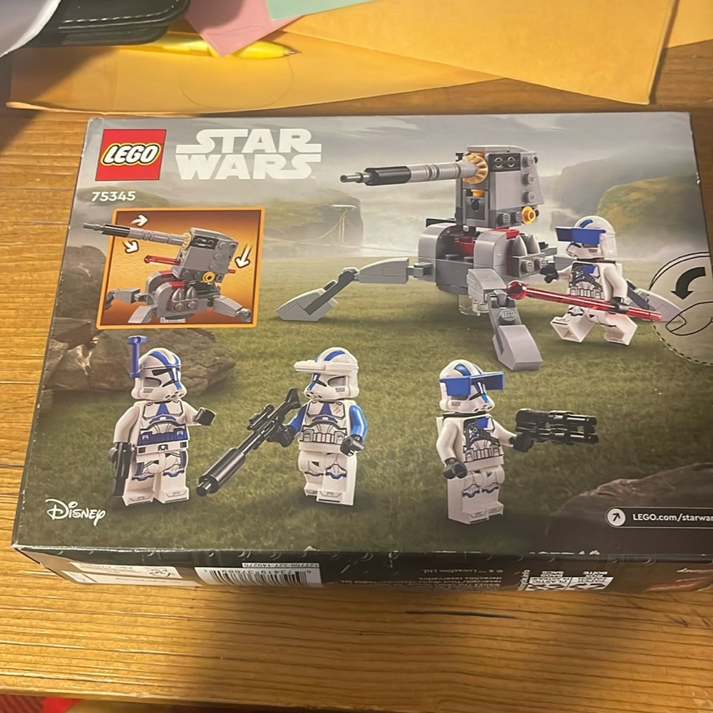 Lego 501st Clone troopers/ Star Wars , clone wars